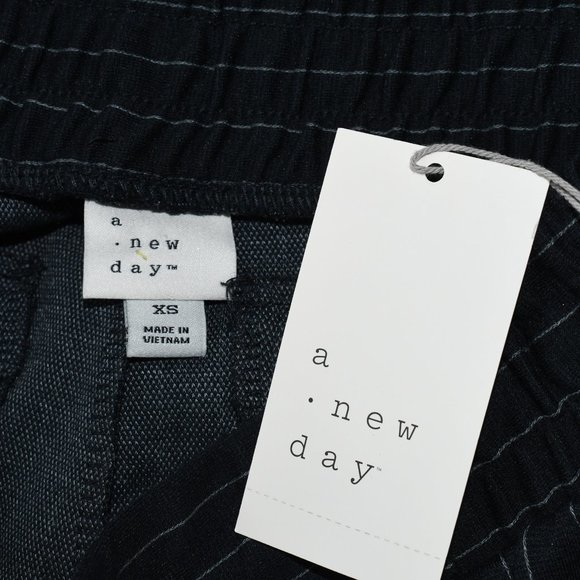 A New Day Navy Pinstripe Pants NWT - Picture 3 of 3